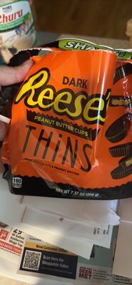 Dark Reese's Peanut Butter Cups Thins