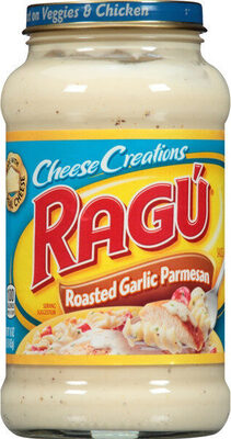 Cheesy roasted garlic parmesan pasta sauce