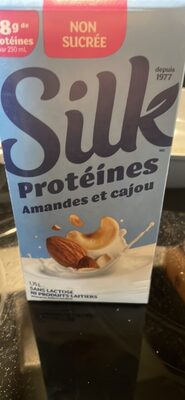 Silk Protéines Amandes et cajou