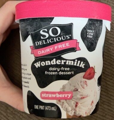 Wondermilk Non-Dairy Frozen Dessert Strawberry