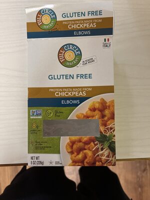 Market protein pasta made from chickpeas