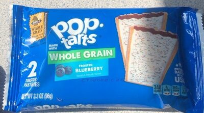 Kellogg'S Pop-Tarts Whole Grain Blueberry 3.53Oz