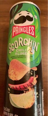 Pringles scorchin chili lime large imp