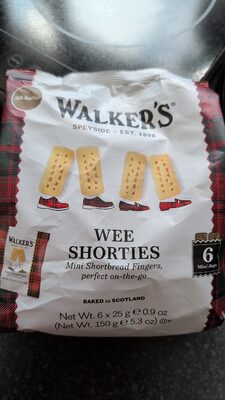 Wee Shorties Mini Shortbread Fingers