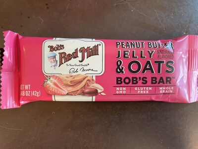 Peanut Butter Jelly Naturally Flavored & Oats Bob's Bar