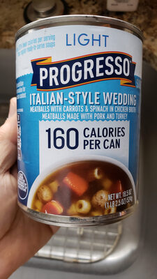 Progresso Light Italian Style Wedding Soup