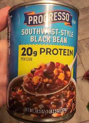 Southwest-Style Black Bean Soup