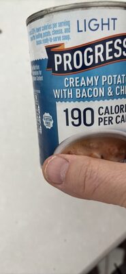 CREAMY POTATO WITH BACON & CHEESE SOUP