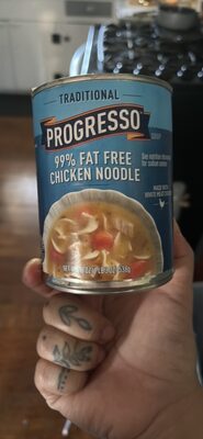 99% FAT FREE CHICKEN NOODLE SOUP