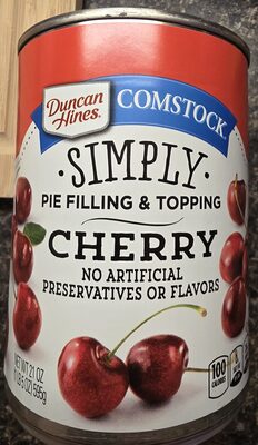 Duncan Hines Comstock Cherry Pie Filling