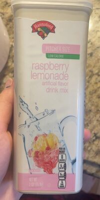 Raspberry lemonade artificial flavor drink mix