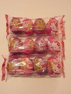 Hello Kitty, Hello Kitty Eggs With Candy Inside