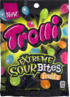 Extreme Sour Fruitz Bites, Chewy Candy, Sour