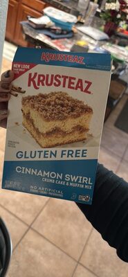 CINNAMON SWIRL CRUMB CAKE & MUFFIN MIX