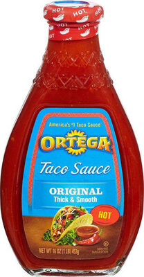 Original Thick & Smooth Taco Sauce, Hot