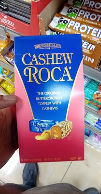 The original buttercrunch toffee with cashews
