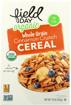 Cinnamon Crunch Whole Grain Organic Cereal
