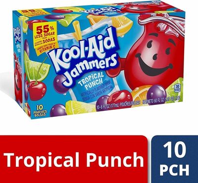 Jammers Fruit Drink Pouches