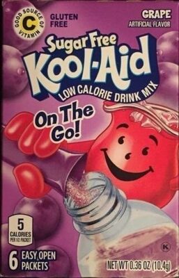 Sugar free low calorie drink mix easy open packets gluten free