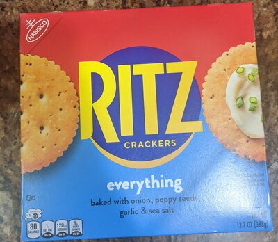 Ritz crackers everything flavour 1x13.7 oz