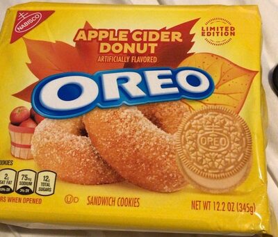Apple Cider Donut Oreos