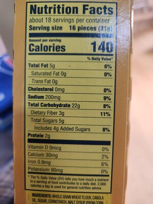 Wheat thins
