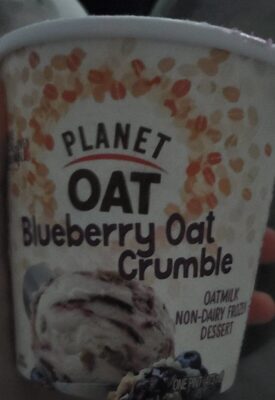 Blueberry oat crumble