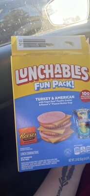 TURKEY & AMERICAN with Capri Sun Pacific Cooler & Reese's Peanut Butter Cup