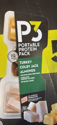 Turkey Colby Jack Almonds