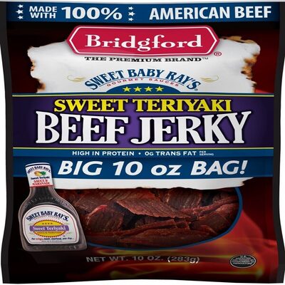 Sweet baby ray's sweet teriyaki beef jerky