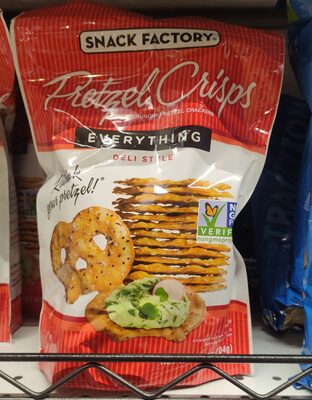 Pretzel Crisps Everything Deli Style