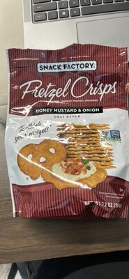 Pretzel Crisps Honey Mustard & Onion