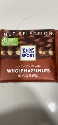 Milk Chocolate with Whole Hazelnuts