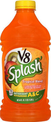 V splash tropical blend juice