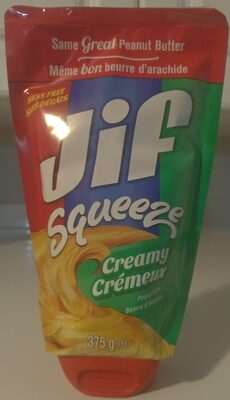 Creamy Squeeze Peanut Butter