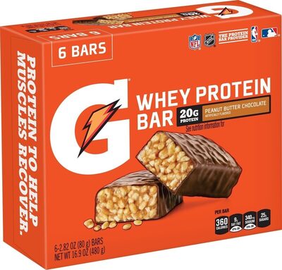Whey protein bars peanut butter chocolate protein