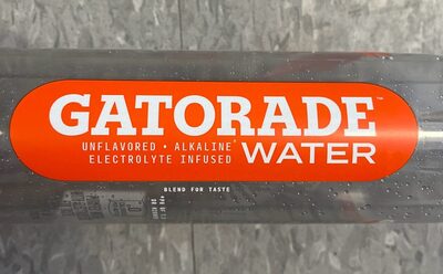Gatorade, Water