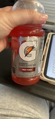 GATORADE THIRST QUENCHER FRUIT PUNCH