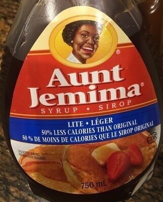 Lite 50% less calories than original syrup