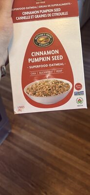 CINNAMON PUMPKIN SEED - SUPERFOOD OATMEAL
