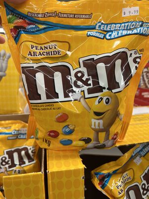 m&m's peanut 1kg