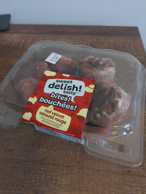 Red Velvet Donut Bites