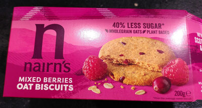 Mixed Berries Oat Biscuits imp