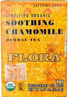 Certified Organic Soothing Chamomile Herbal Tea