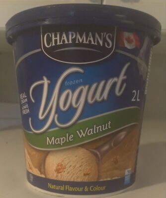 Maple Walnut Frozen Yogurt