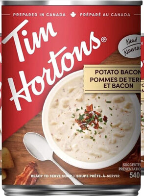 Soupe pomme de terre et bacon