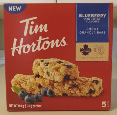 Blueberry Chewy Granola Bars