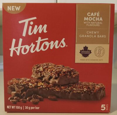 Café Mocha Chewy Granola Bars