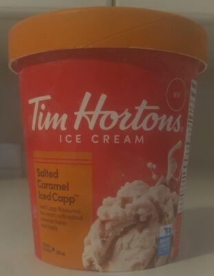 Salted Caramel Iced Capp Ice Cream
