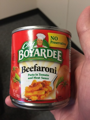 CHEF BOYARDEE Easy Open Beef Ravioli, 7 OZ